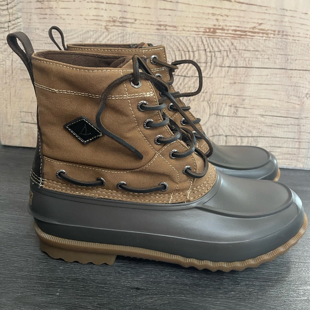 Sperry Brown and tan Men's Rain & Snow Boots